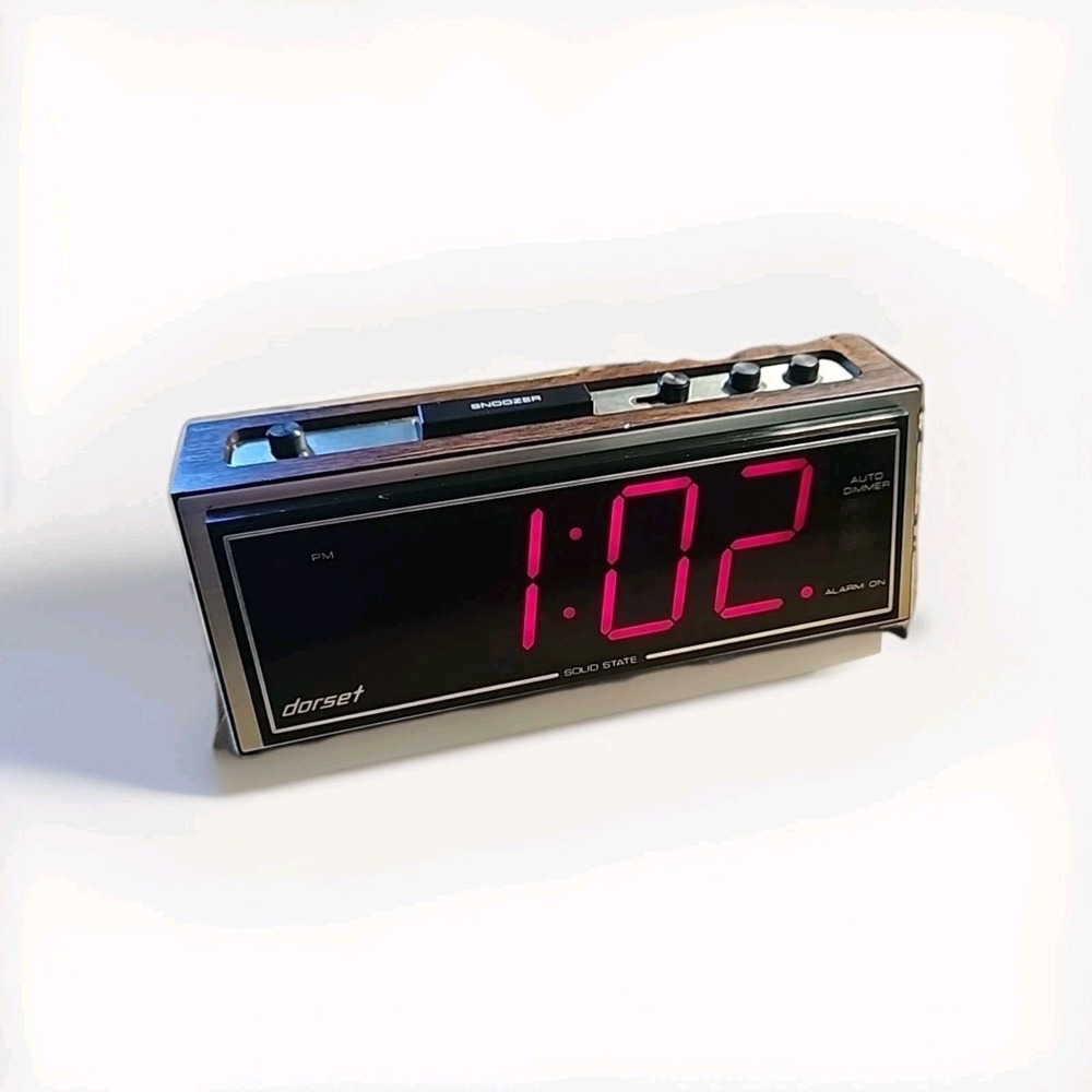 Vintage 1970's Montgomery Ward Dorset 45-911100 Alarm Clock